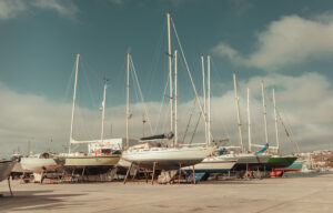 The harbor of Nazaré