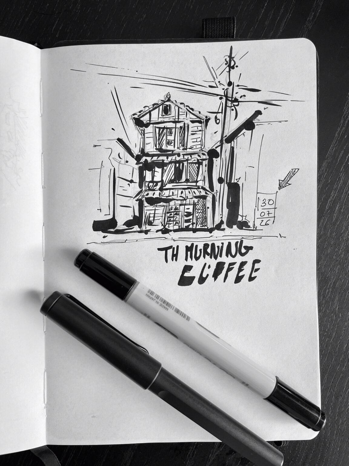 the morning coffee