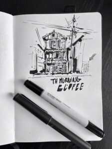 the morning coffee