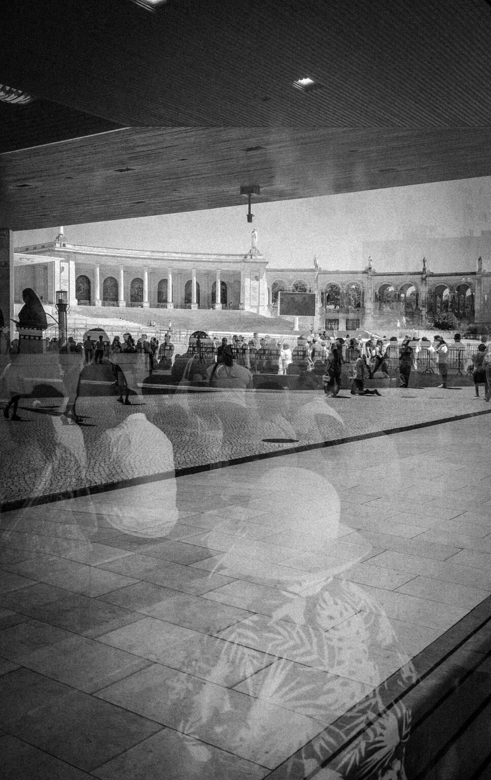 Pilgrims at Mass, Fátima, Portugal